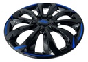 TAPON POLVERA RIN 13 ABS SPORT TUNING NEGRO-AZUL LES0030