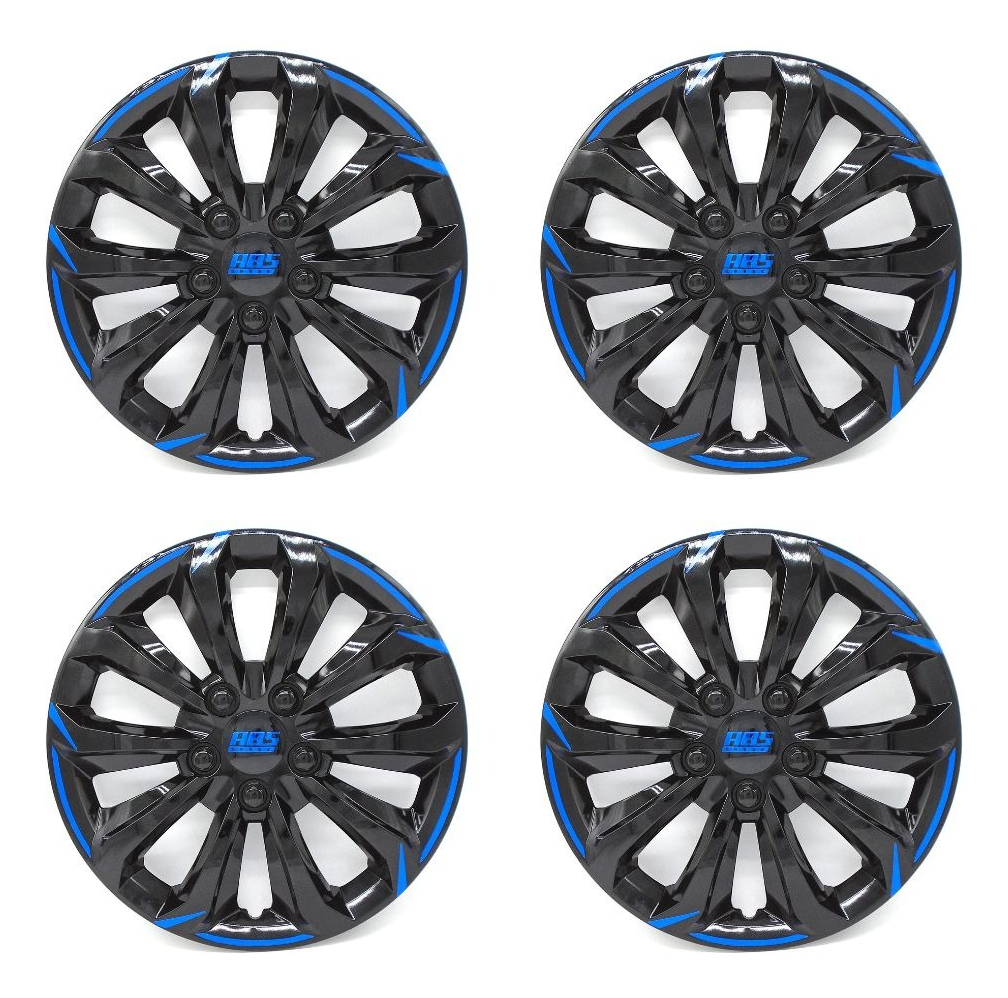 TAPON POLVERA RIN 13 ABS SPORT TUNING NEGRO-AZUL LES0030