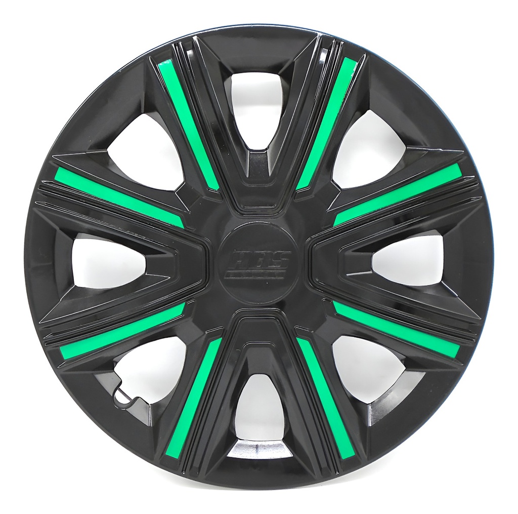 TAPON POLVERA RIN 13 ABS SPORT TUNING NEGRO-AZUL LES0030