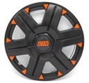 TAPON POLVERA RIN 13 ABS SPORT TUNING NEGRO-AZUL LES0030
