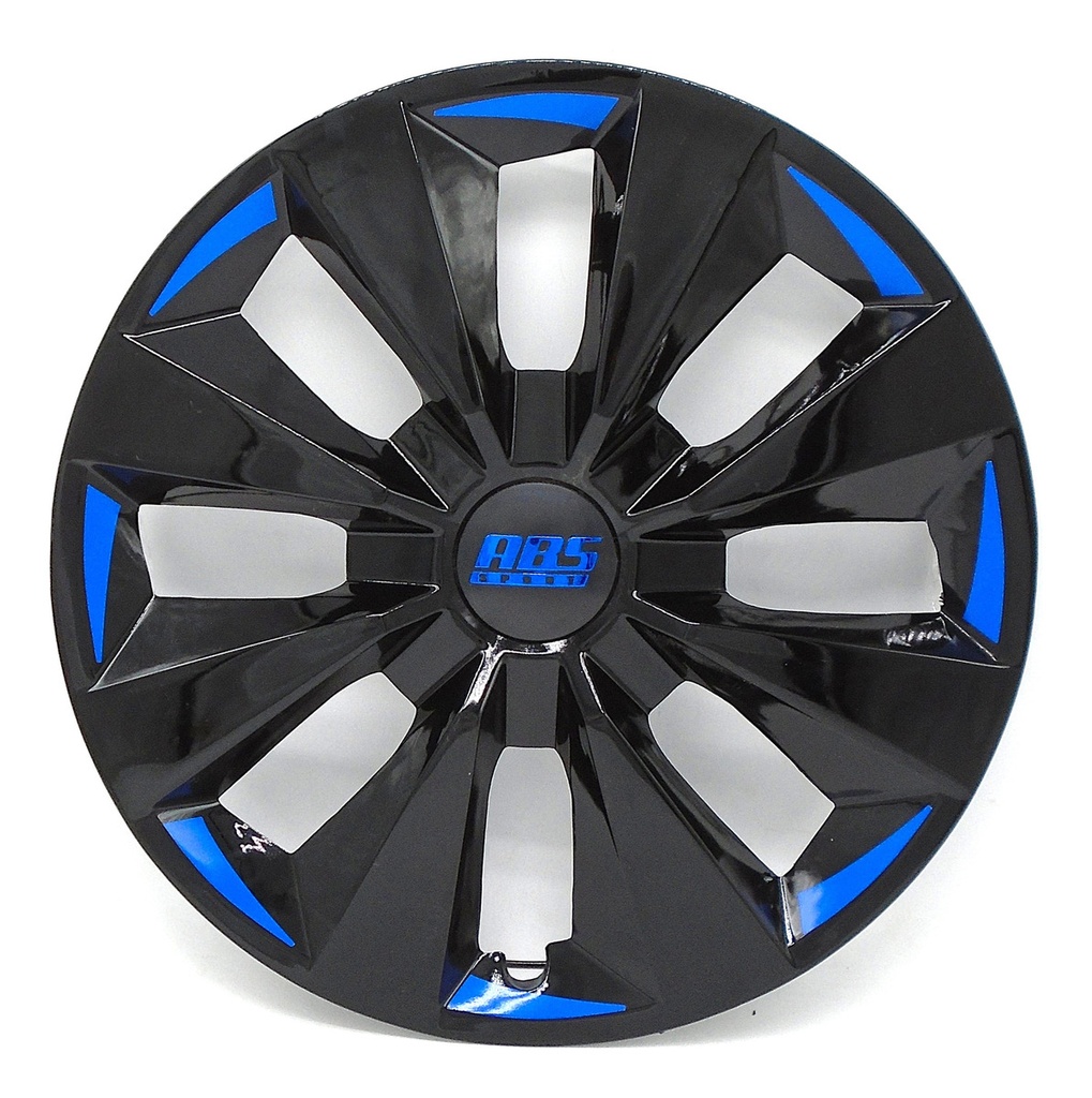 TAPON POLVERA RIN 13 ABS SPORT TUNING NEGRO-AZUL LES0030