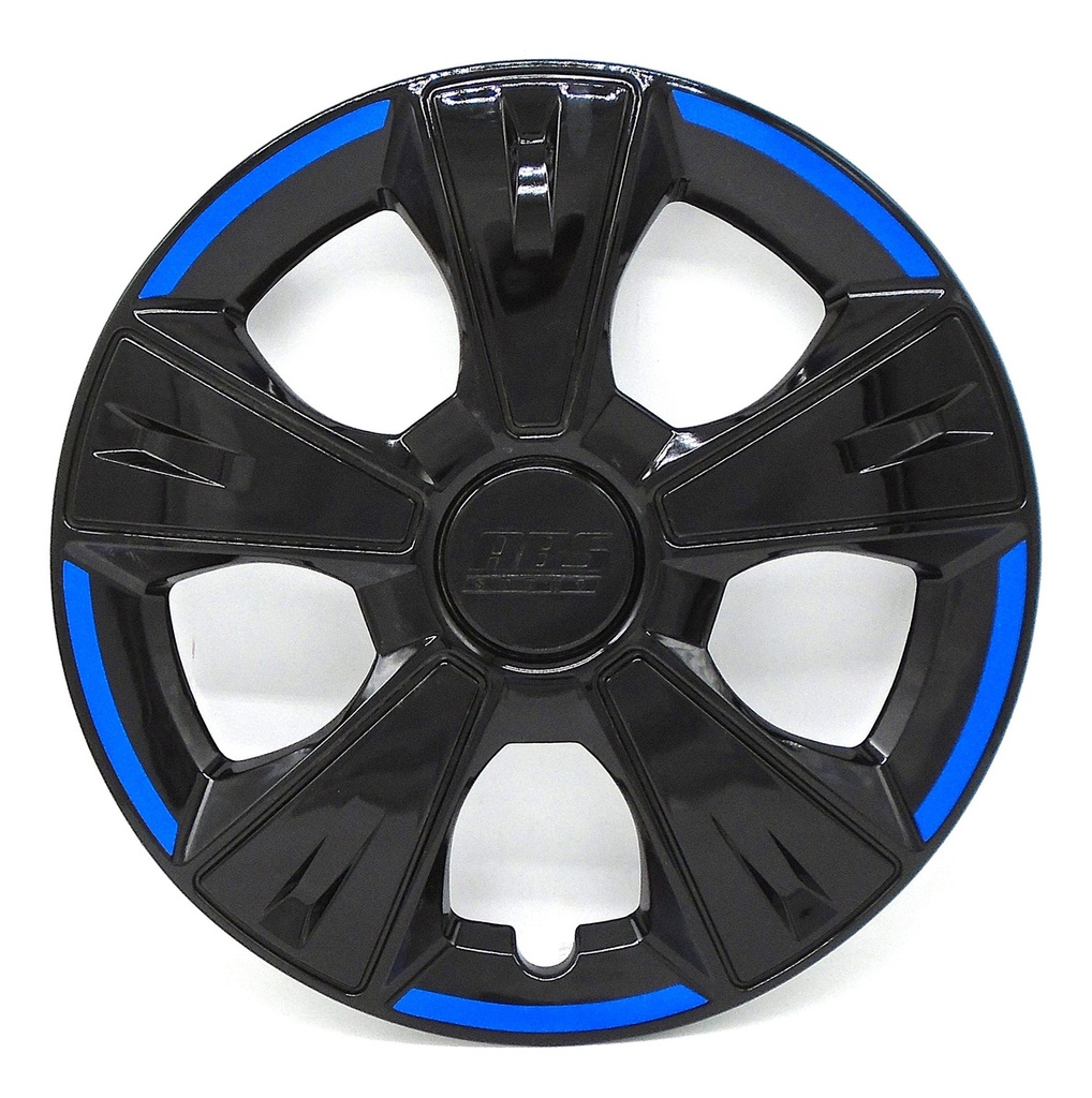 TAPON POLVERA RIN 13 ABS SPORT TUNING NEGRO-AZUL LES0030
