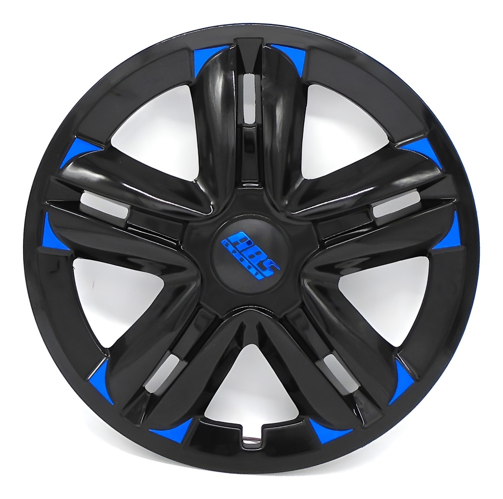 TAPON POLVERA RIN 13 ABS SPORT TUNING NEGRO-AZUL LES0030