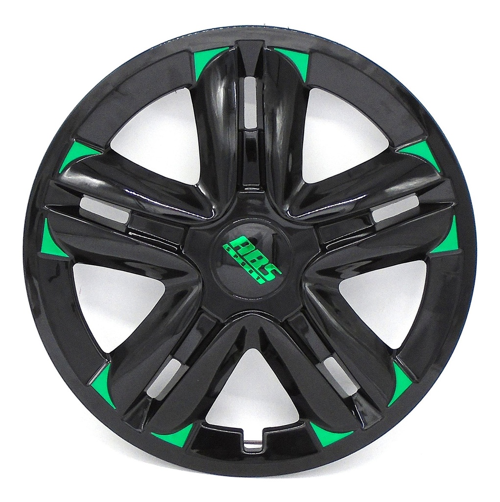 TAPON POLVERA RIN 13 ABS SPORT TUNING NEGRO-AZUL LES0030