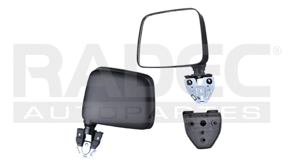 Espejo Nissan D21 1986-1988 Negro S/control Der