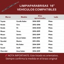 LIMPIAPARABRISAS BOSCH 16" 1PZA ECOLOGIC