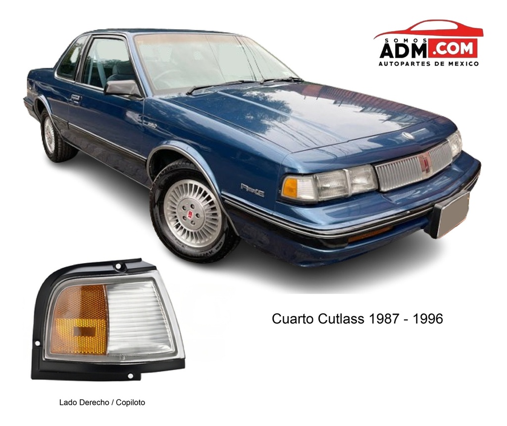 Cuarto Chevrolet Cutlass 1987 1988 198...1994 1995 1996 Depo