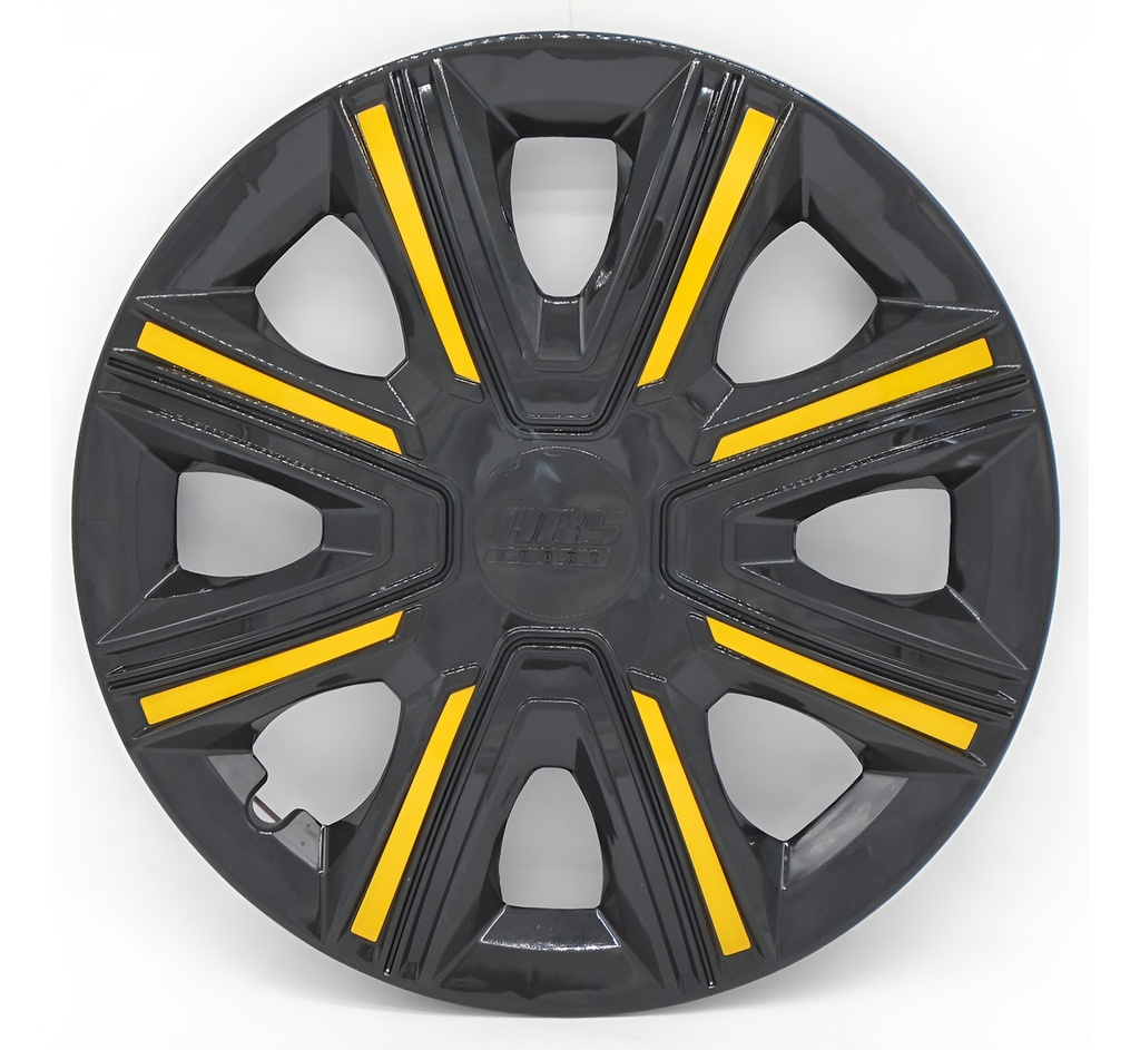 TAPON POLVERA RIN 13 ABS SPORT TUNING NEGRO-BLANCO LES0026