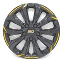 TAPON POLVERA RIN 13 ABS SPORT TUNING NEGRO-BLANCO LES0026