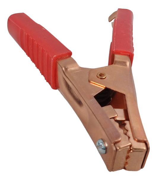 PINZA CAIMAN ROJA 200A REFORZADA