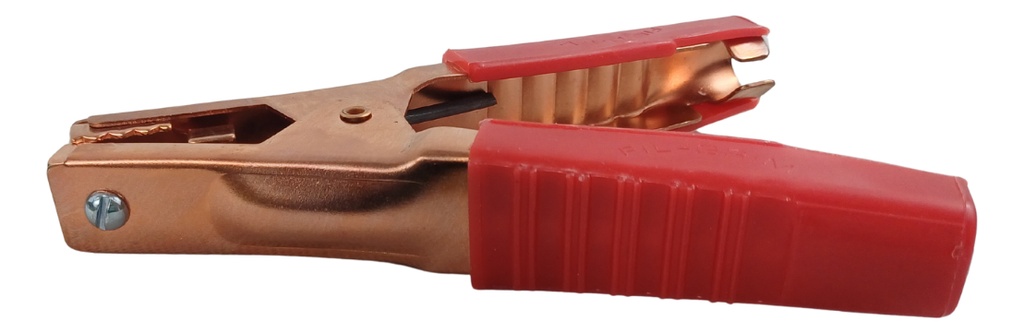 PINZA CAIMAN ROJA 200A REFORZADA
