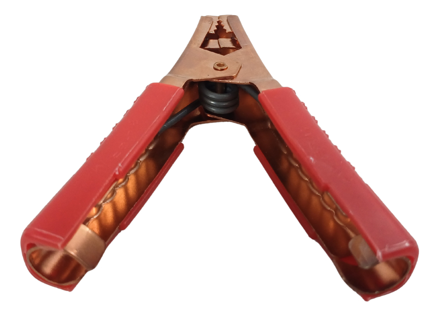 PINZA CAIMAN ROJA 200A REFORZADA