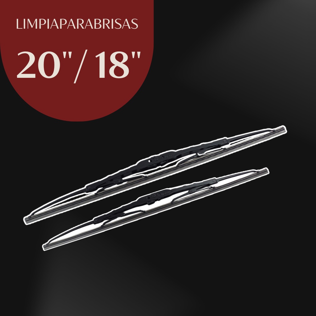 LIMPIAPARABRISAS BOSCH 20"/18" 2 PIEZAS