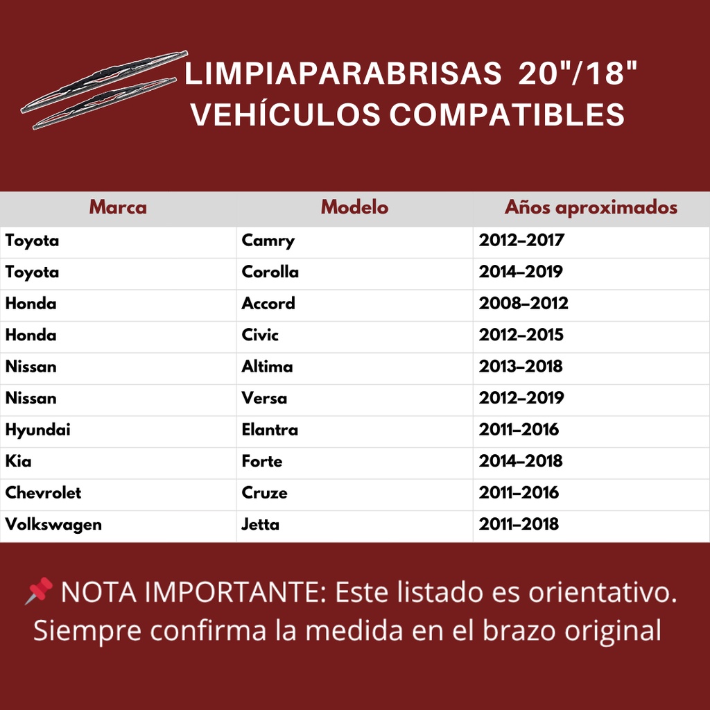 LIMPIAPARABRISAS BOSCH 20"/18" 2 PIEZAS