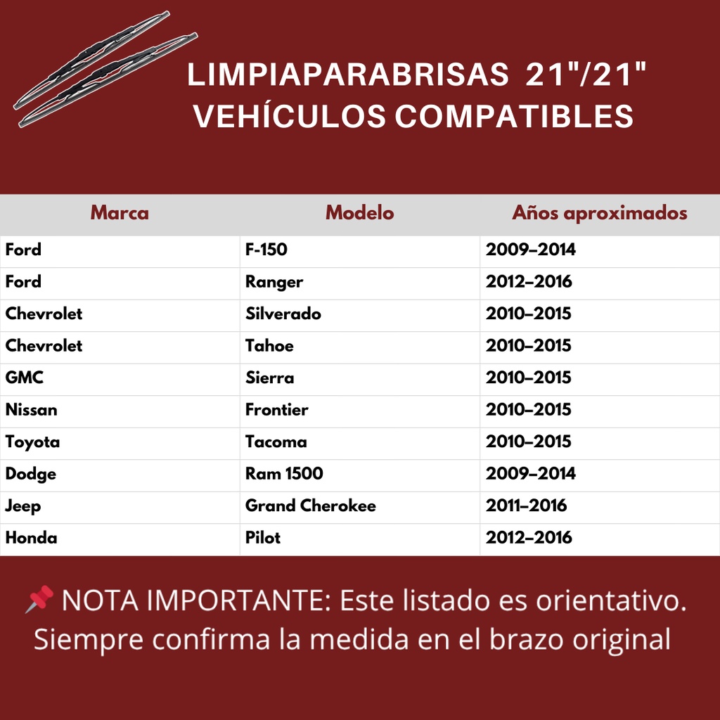 LIMPIAPARABRISAS BOSCH 21"/21" 2 PIEZAS