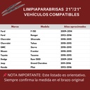 LIMPIAPARABRISAS BOSCH 21"/21" 2 PIEZAS
