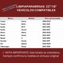 LIMPIAPARABRISAS BOSCH 22"/18" 2 PIEZAS