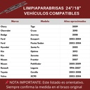LIMPIAPARABRISAS BOSCH 24"/22" 2 PIEZAS