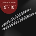 LIMPIAPARABRISAS BOSCH 16"/16" 2 PIEZAS