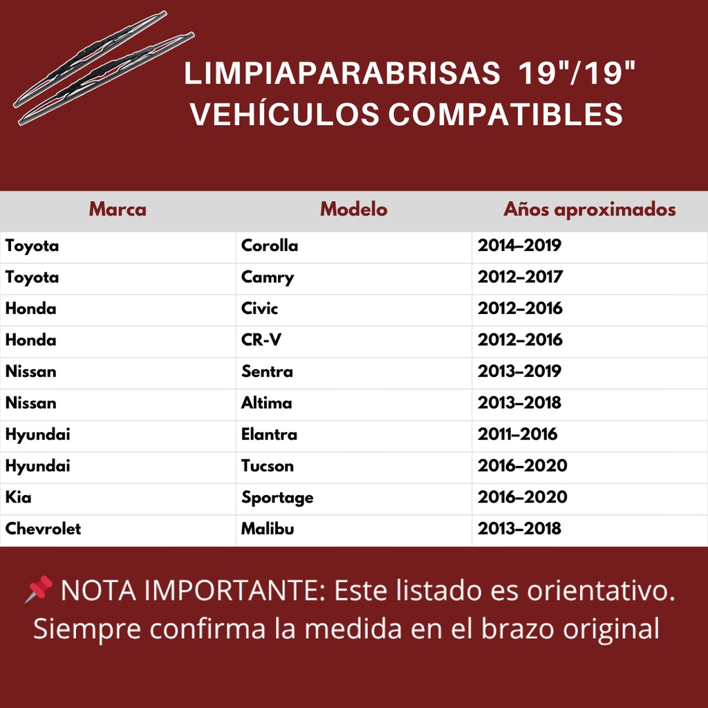 LIMPIAPARABRISAS BOSCH 19"/19" 2 PIEZAS