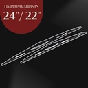 Limpiaparabrisas Universal Bosch 2 Piezas 24-18 Pulgadas