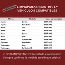LIMPIAPARABRISAS BOSCH 19/17 ECOLOGICA
