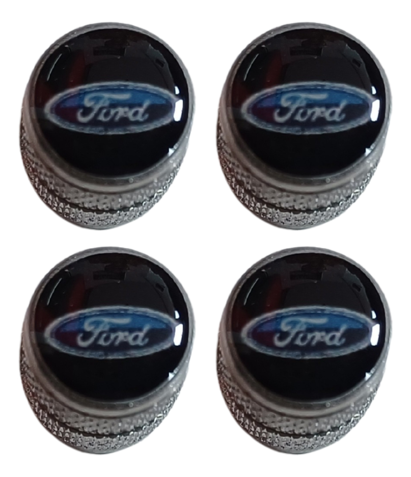 TAPON VALVULA DISEÑO FORD NEGRO