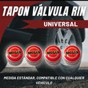 TAPON VALVULA RIN NISSAN ROJO