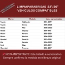 LIMPIAPARABRISAS BOSCH 22"/20"