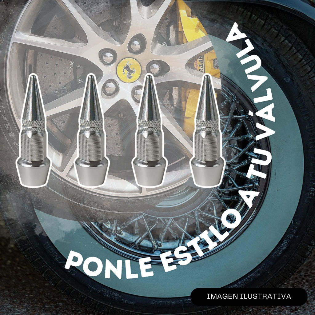 TAPON DE VALVULA BALA RIFLE CORTO 45MM PLATA