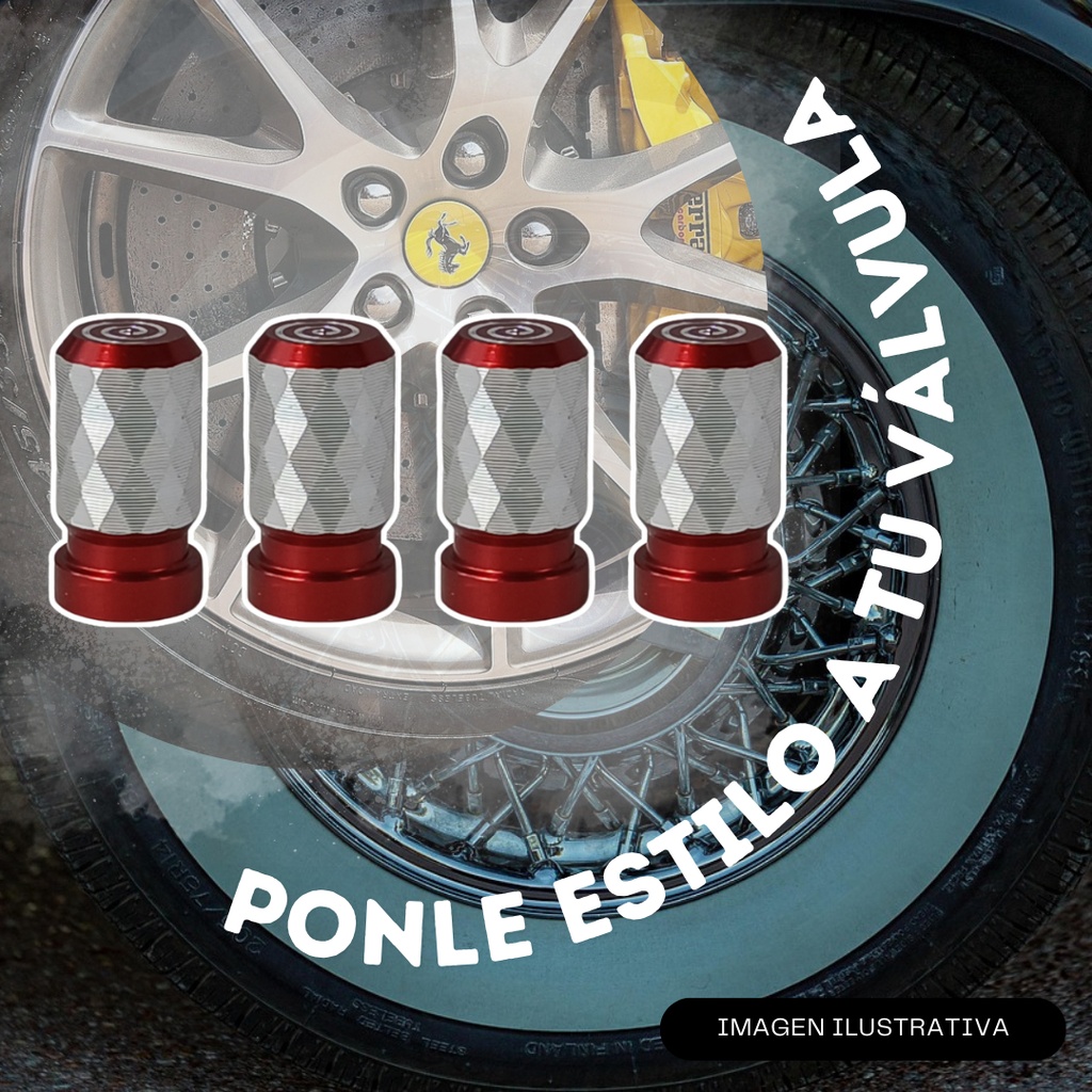 TAPON DE VALVULA / ROJO