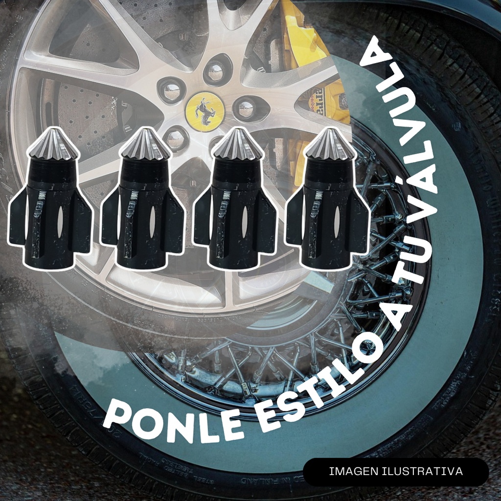 TAPON DE VALVULA / NEGRO