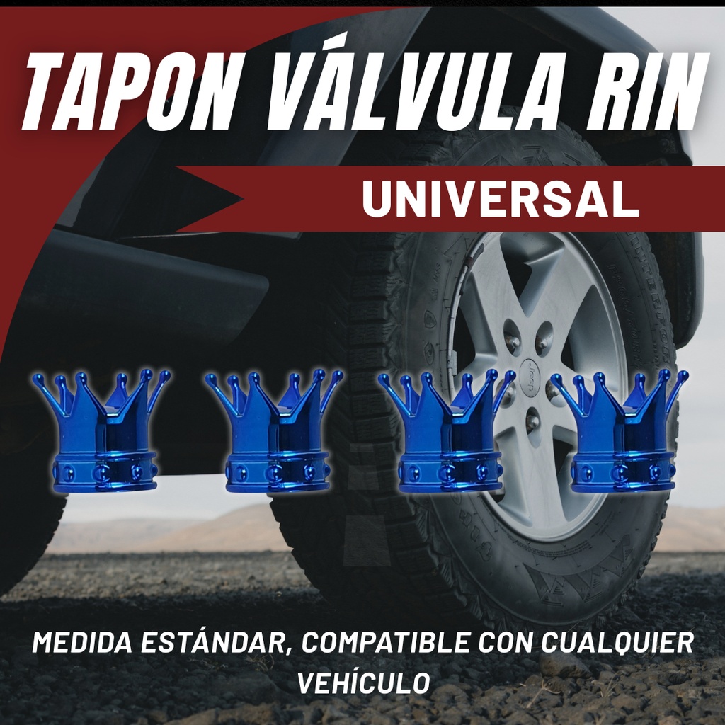 TAPÓN VÁLVULA TIPO CORONA AZUL