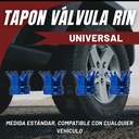 TAPÓN VÁLVULA TIPO CORONA AZUL