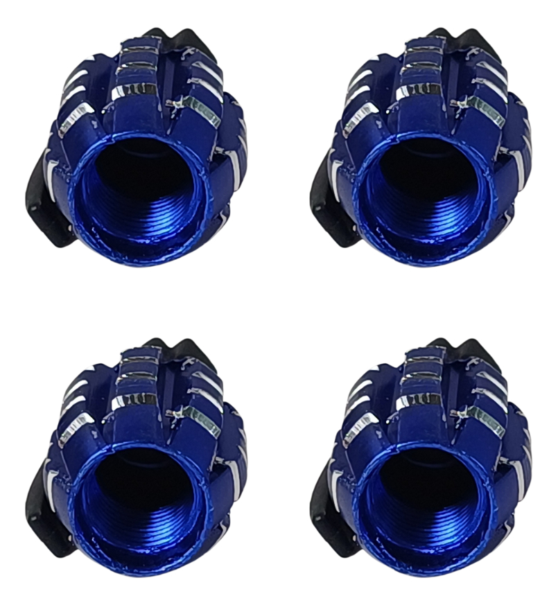 TAPON DE VALVULA GRANADA AZUL/PLATA