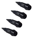 TAPON DE VALVULA BALA RIFLE 65MM NEGRO