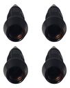 TAPON DE VALVULA BALA RIFLE 65MM NEGRO