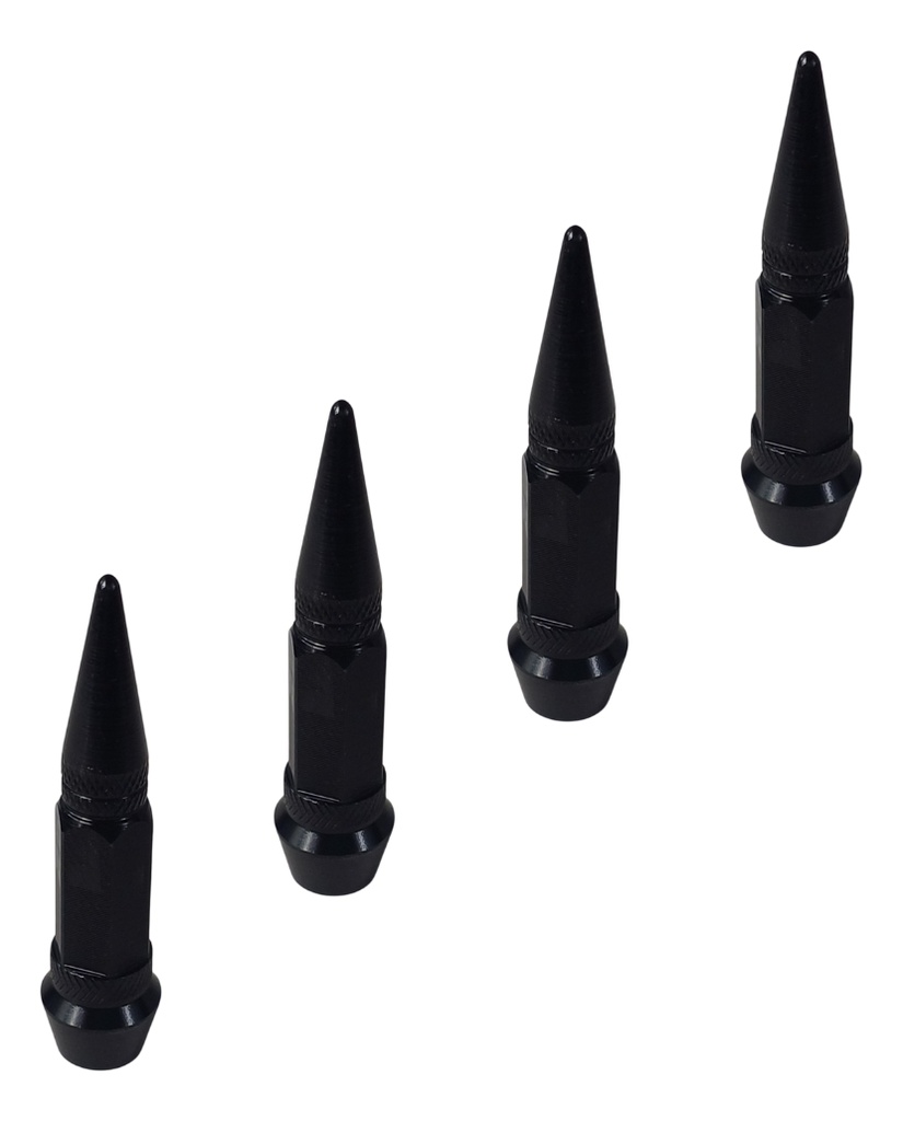 TAPON DE VALVULA BALA RIFLE 65MM NEGRO