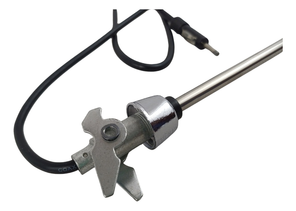 ANTENA AUTO FD 3 SECCIONES BASE CUADRADA