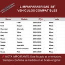 LIMPIAPARABRISAS BOSCH 28" T/BANANA