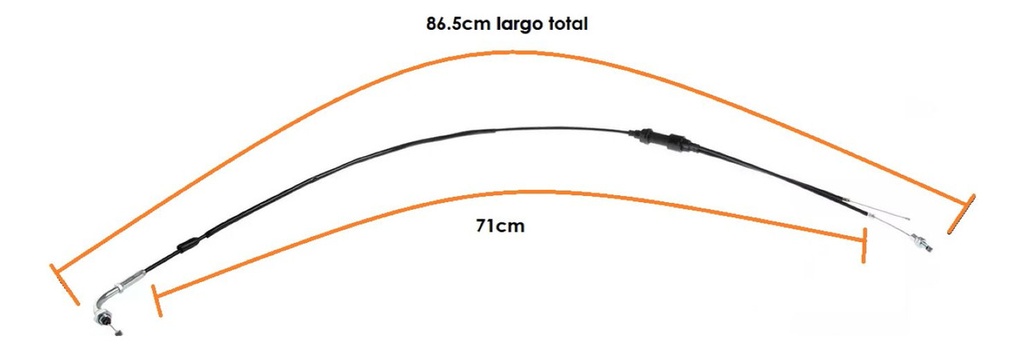 CHICOTE ACEL RTC250,TC200,TC200B