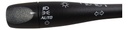PALANCA DIRECCIONAL CV MALIBU 04-12  PT G6 05-09  SN AURA 07-10  CONTROL LUCES  12 PINS NEGRA 12VCC TIPO ORIGINAL    