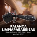 PALANCA LIMPIABRISAS CV EQUINOX 05-06  SN VUE 02-07  11 PINS NEGRA 12VCC    