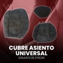 CUBRE ASIENTOS UNIV C/SEPARADAS INDIV 3PZAS