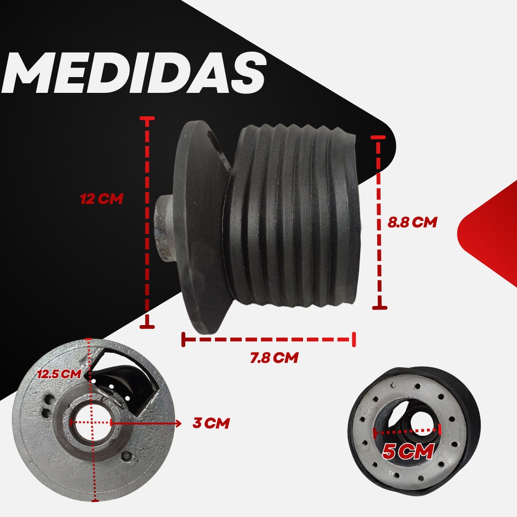 ADAPTADOR VOLANTE BEETLE Y BORA C/ BOLSA