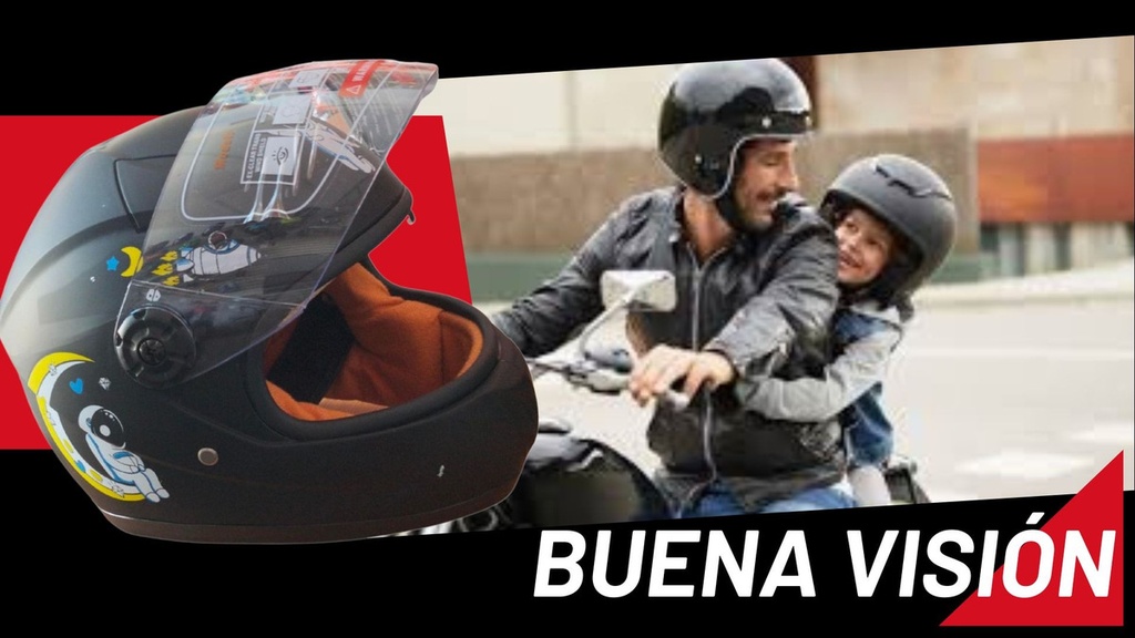 CASCO CERRADO ROSA INFANTIL