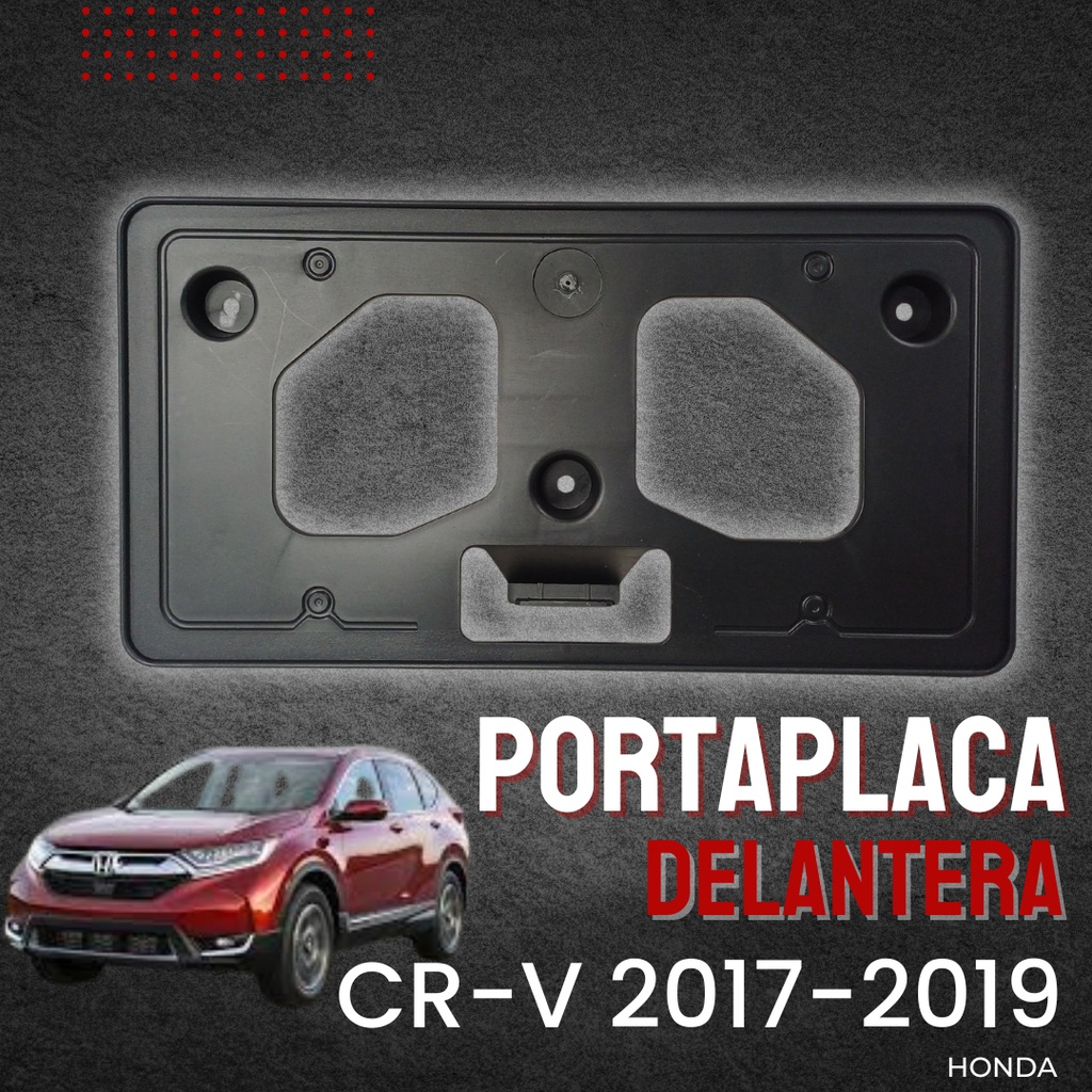 PORTAPLACA DELANTERA CRV 17-19