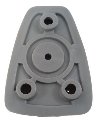 ESPEJO INTERIOR NS, DT P.U. GRIS