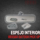 ESPEJO INTERIOR NS, DT P.U. GRIS
