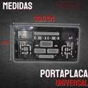 MARCO DE PLACA UNIVERSAL ( BASE )